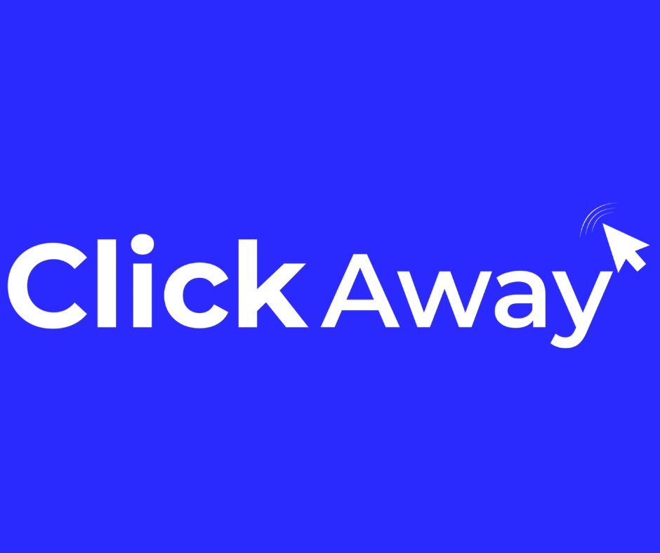 Logo Click Away Blanco